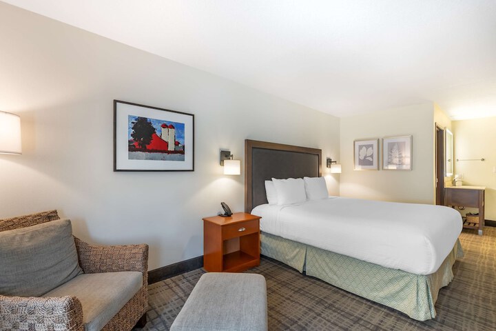 1 King Bed Refridgerator High Speed Internet Coffee Maker, Hair Full Breakfast (12 of 23)