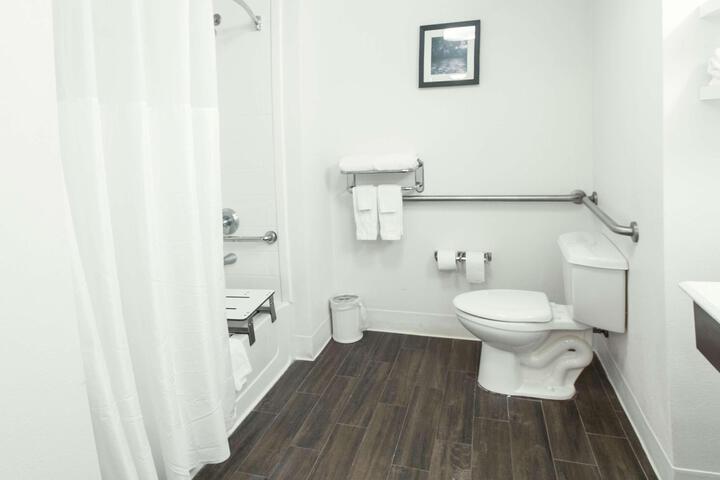 1 King Mobility Accessible Roll in Shower Studio (13 of 20)