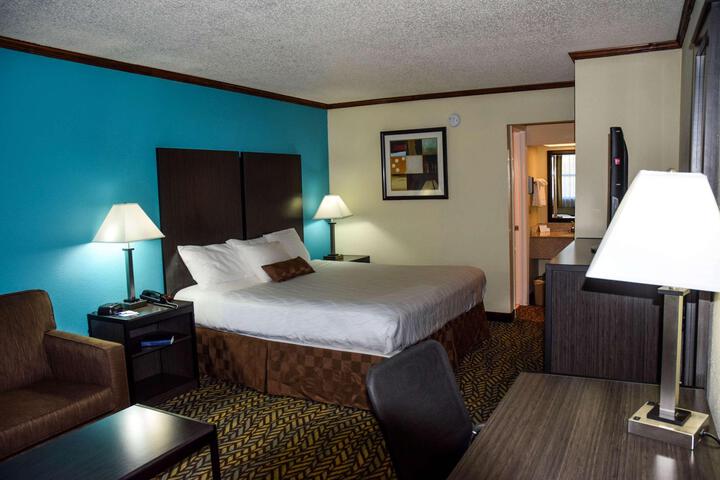 1 King Bed Sofa Bed WiFi Net Microfridge Coffee Maker, Hair Continental Breakfast (5 of 5)