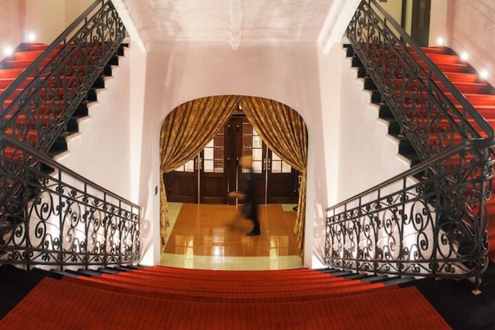 Interior entrance