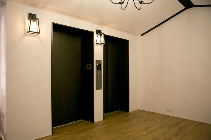 Interior entrance