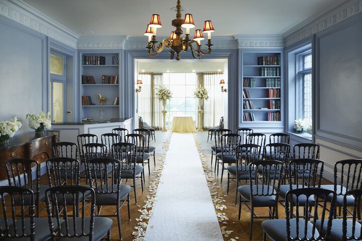 Indoor wedding