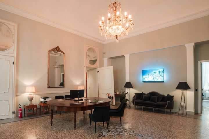 Lobby sitting area