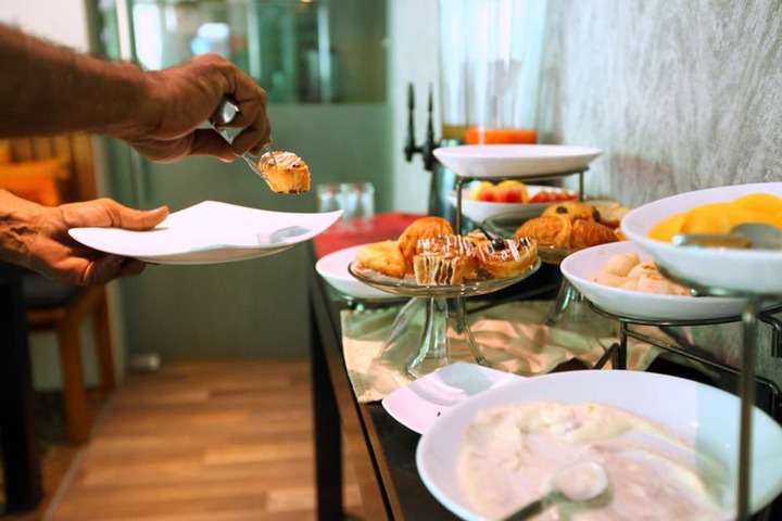 Breakfast buffet