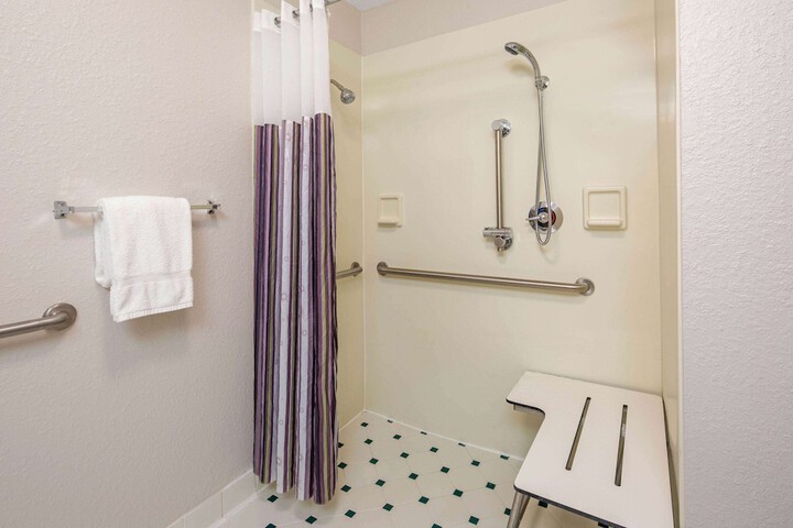 1 King Bed Mobility Accessible Roll in Shower (4 of 11)