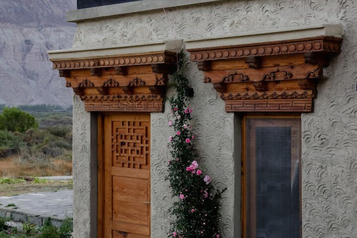 Interior entrance