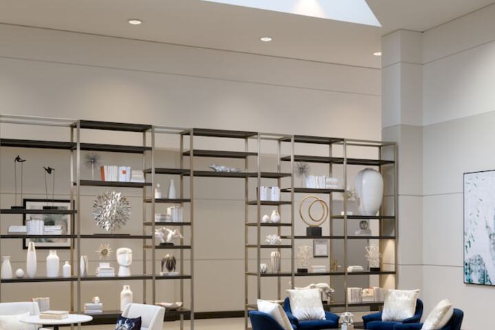 Lobby sitting area