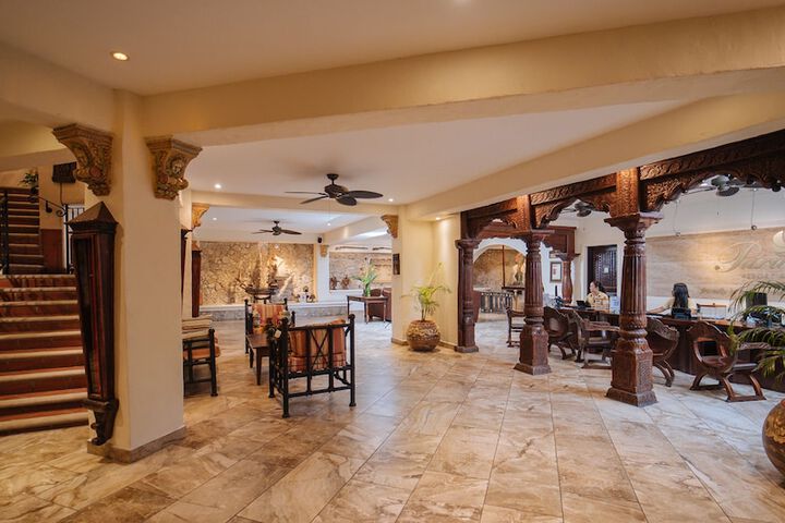 Interior entrance