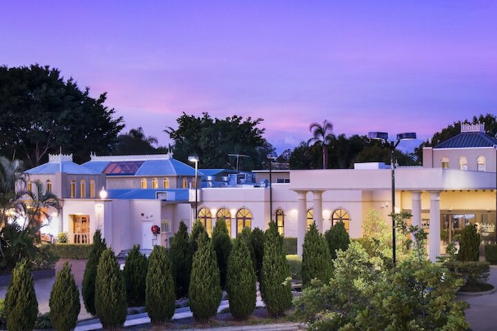 Front of property - evening/night