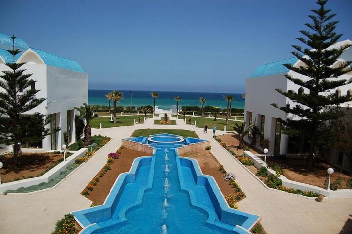 Outside Hotel