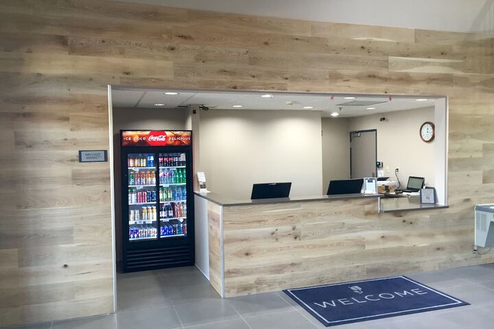 Interior entrance