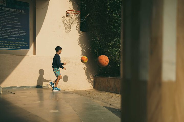 Tennis and Basketball Courts 46 of 101