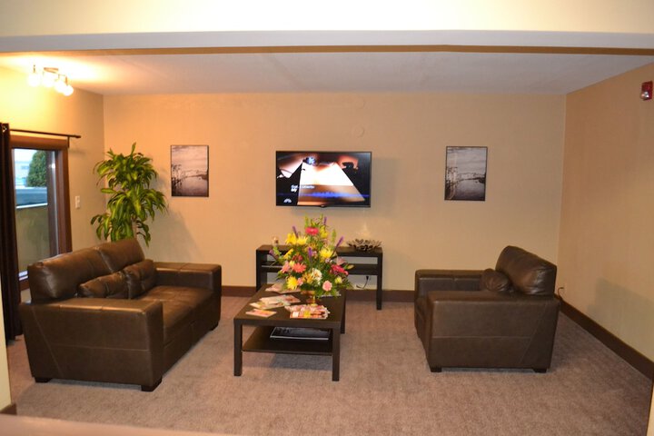 Lobby sitting area