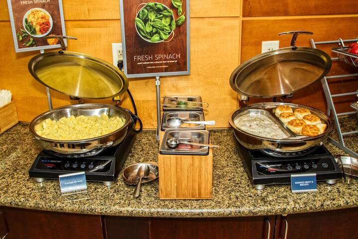 Breakfast buffet