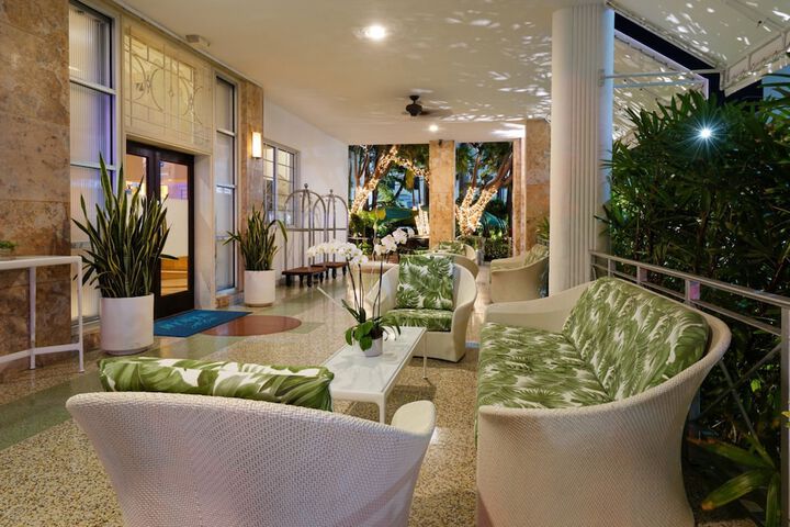 Lobby sitting area