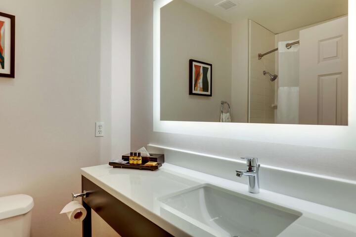 1 King Bed Pillow Top Mattress 2 Flat Screen Tvs Microwave and Refrigerator Sitting Area Sofa Full Breakfast (21 of 22)