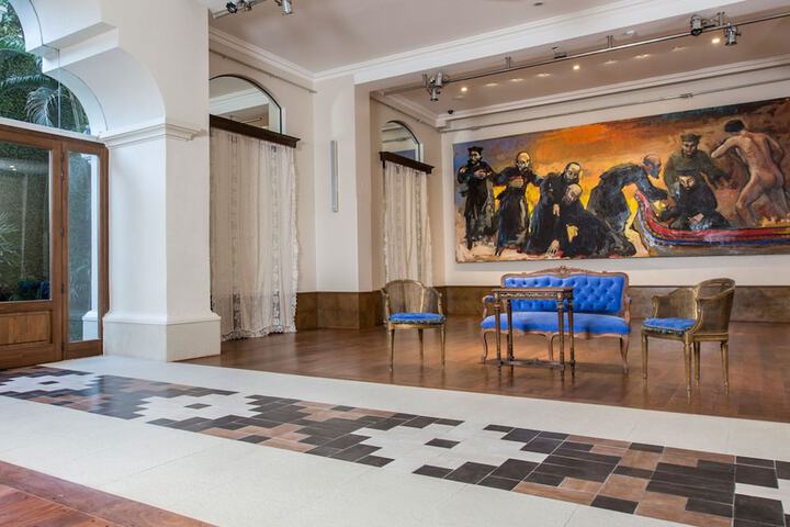 Interior entrance