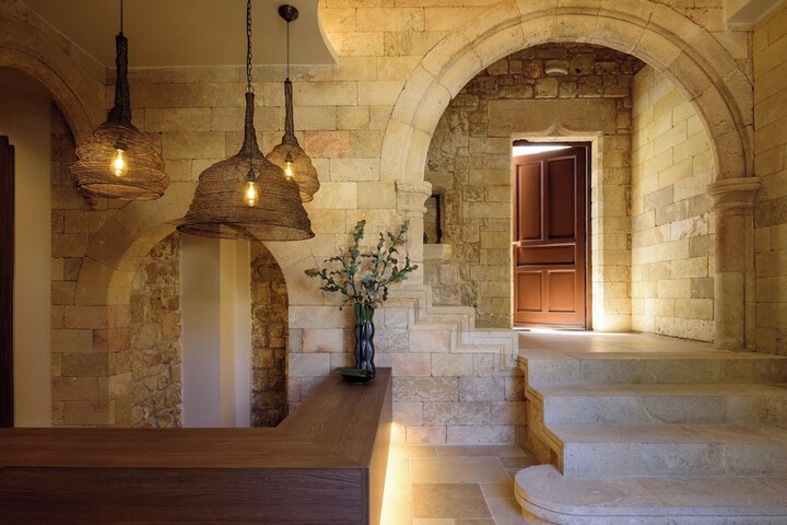 Interior entrance