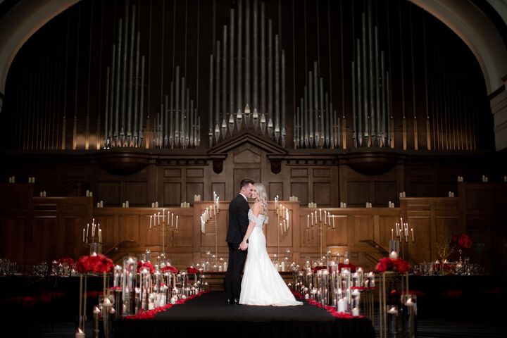 Indoor wedding