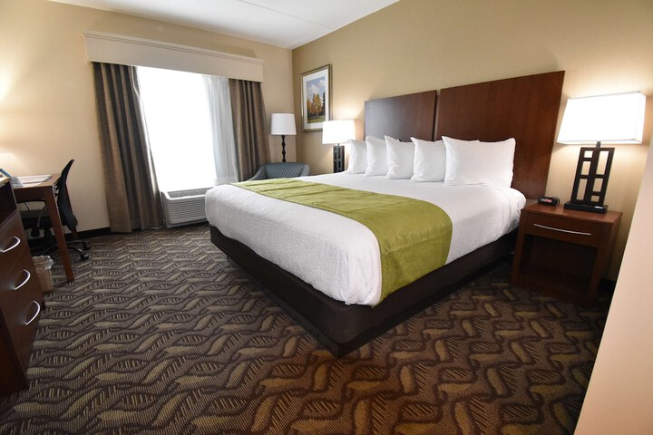 1 King Bed Exterior Accessible Annex Building High Speed Internet Accessible Microwave and Refrigerator Full Breakfast (1 of 10)