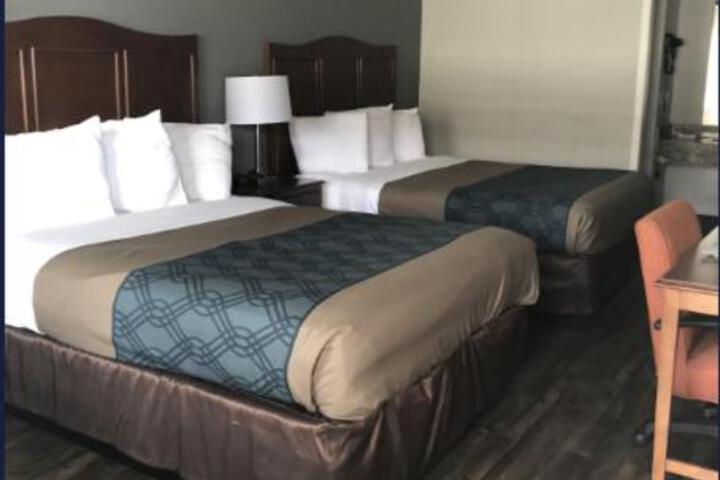 1 Queen Bed Mobility Accessible Bathtub with Grab Bars (3 of 5)