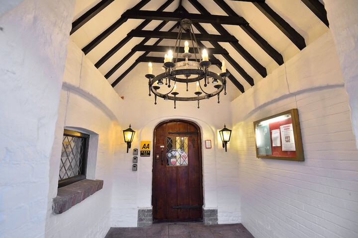 Interior entrance