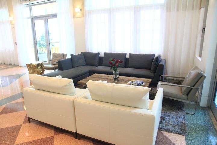 Lobby sitting area