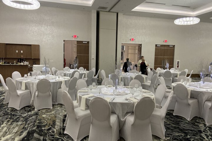 Indoor wedding