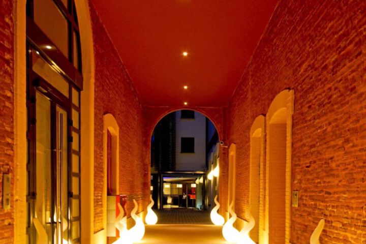 Interior entrance