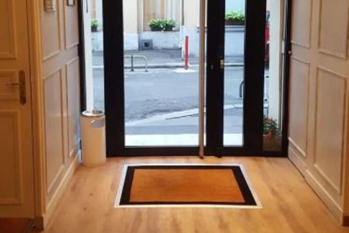 Interior entrance
