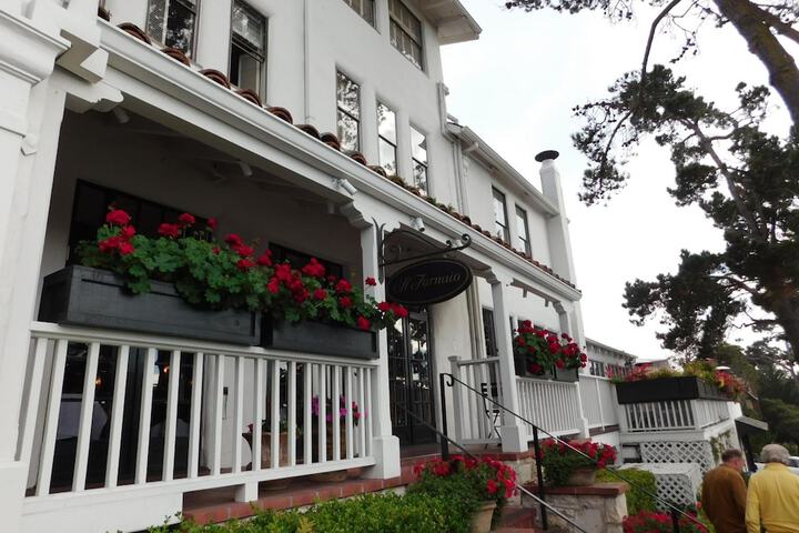 Outside Hotel