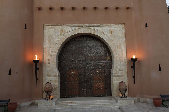 Interior entrance