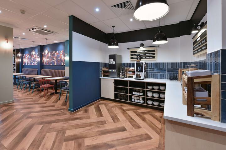 Breakfast area