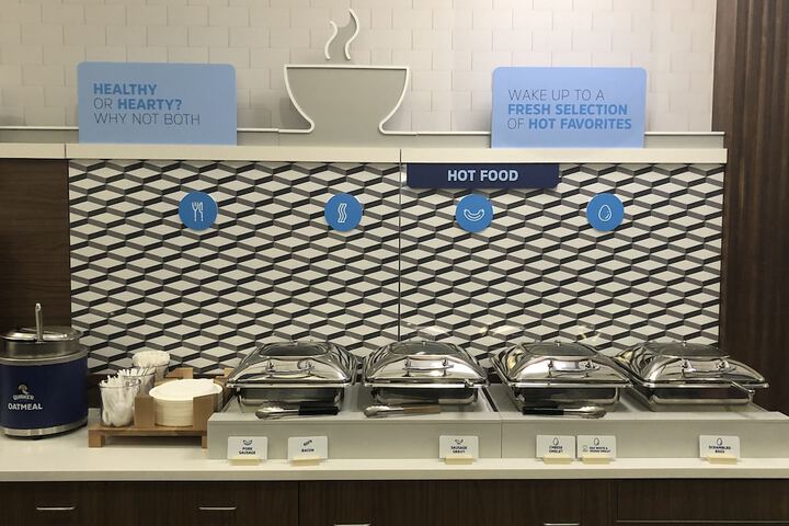 Breakfast buffet