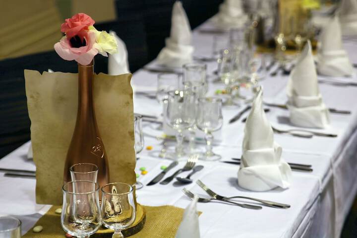 Indoor wedding
