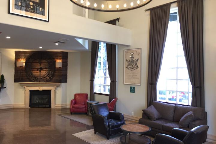 Interior entrance