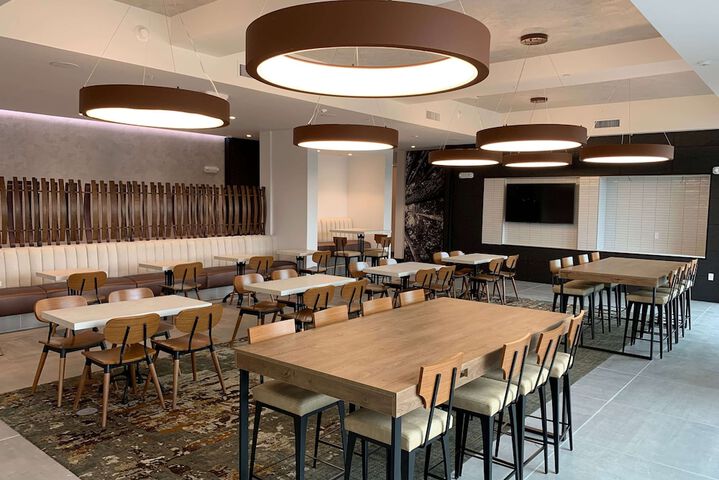 Breakfast area