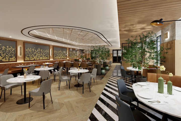 Breakfast area