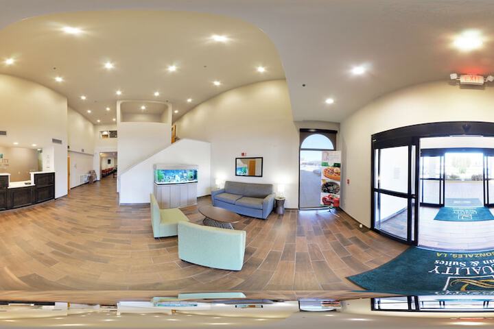 Interior entrance