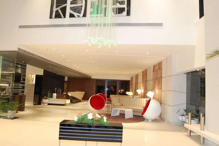 Interior entrance
