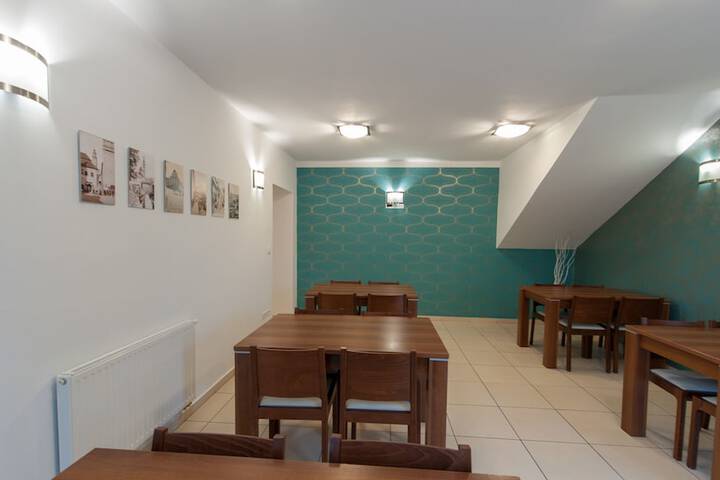 Interior entrance