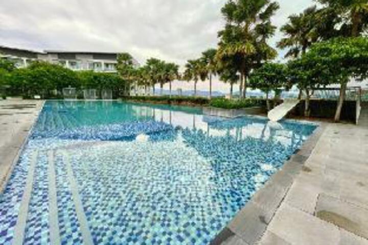 Loft B Imago Mall Sunset Seaview Golf Course 8-9pax 3Bedrooms 3 Bathrooms
