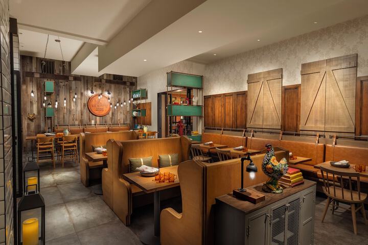Breakfast area