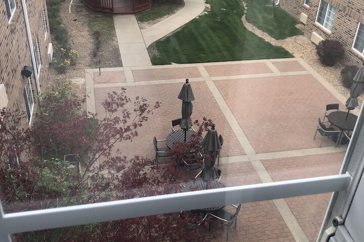Courtyard view