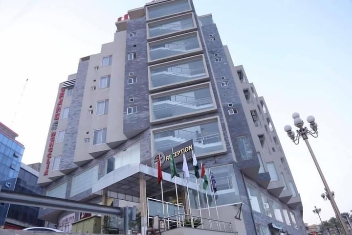 Exterior of Grand Mongolia Hotel