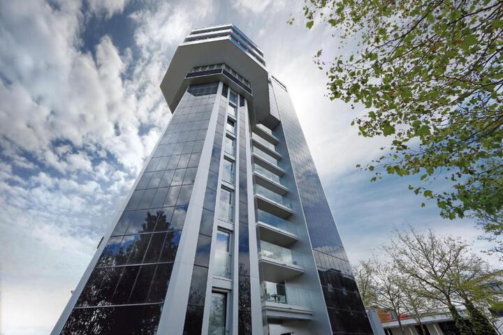 Exterior of aquaTurm Hotel Plus Energie
