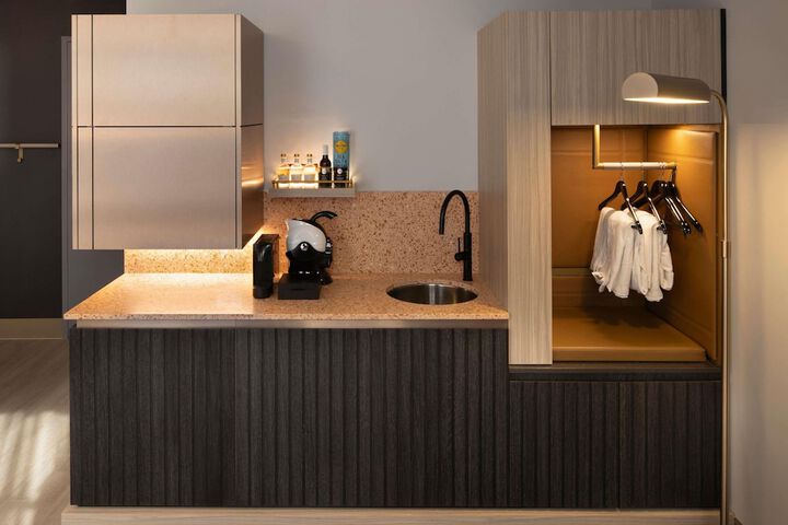 Private kitchenette
