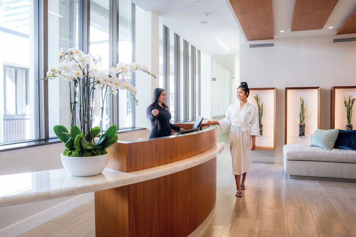 Spa reception