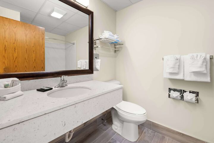 1 King Accessible Bathtub First Floor Microwave, Refrigerator WiFi Continental Breakfast (6 of 23)