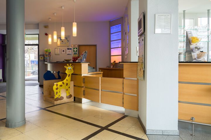 Interior entrance